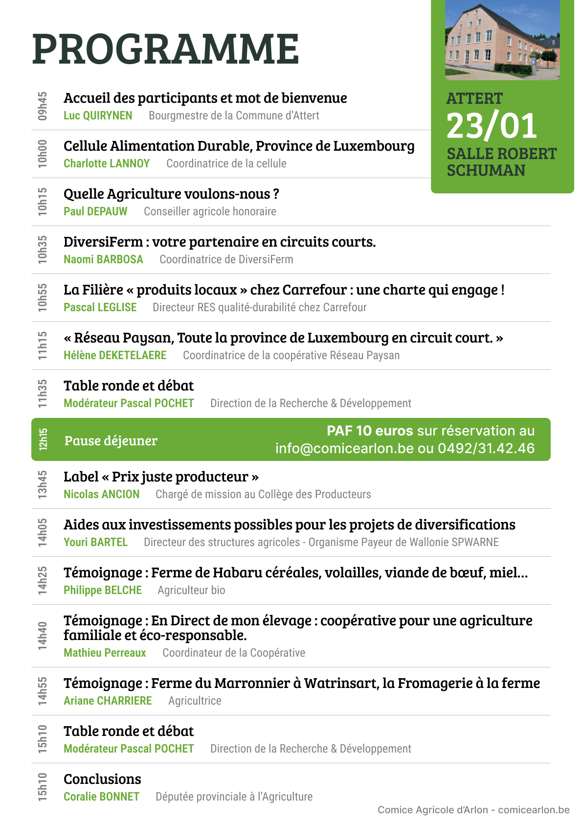 Comice – Circuit court – A4